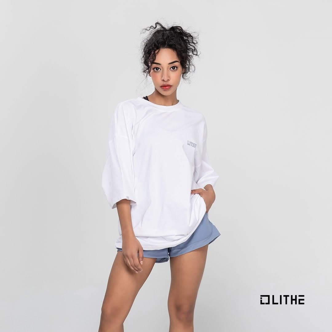-라이드LITHE-제품추천✔︎Top오버핏 코튼 반팔 티셔츠 - White✔Bottom러닝 쇼트 팬츠- Fade Blue더욱 자세한 제품 정보와 구매는라이드LITHE 공식 홈페이지www.lithe.co.kr 에서확인 가능합니다