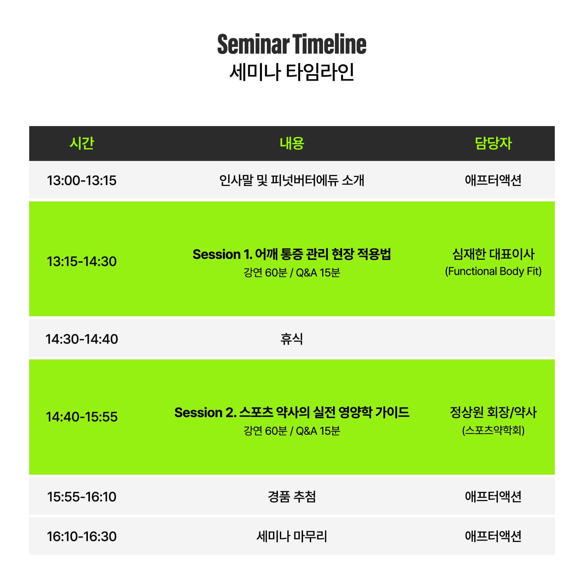 -피넛버터에듀-seminar timeline