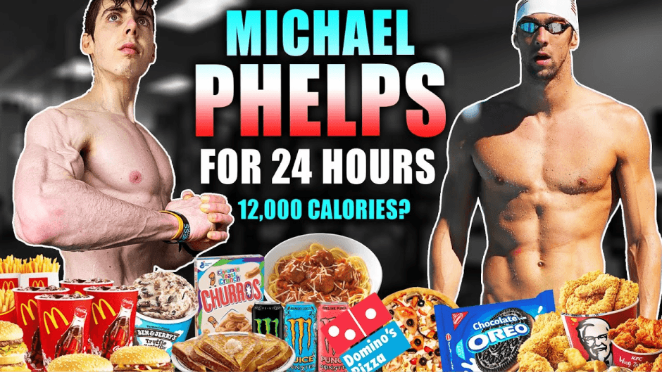 마이클 펠프스 선수의 식단